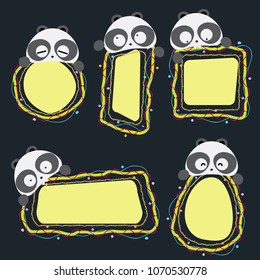 Cute banner design