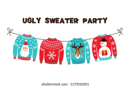 Cute banner for Ugly Sweater Christmas Party