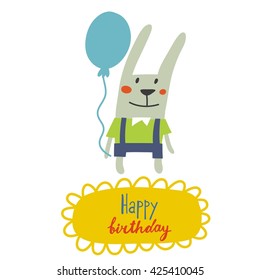 Cute banny card