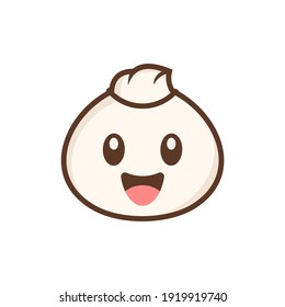 cute bao character illustration design