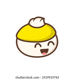 cute bao character illustration design
