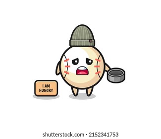 cute baseball is standing in front of the fan , cute design