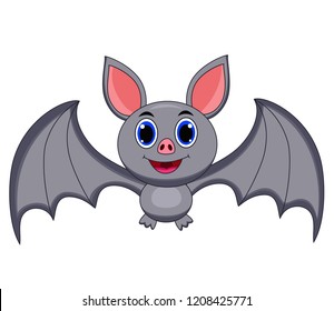 Cute Bat Cartoon