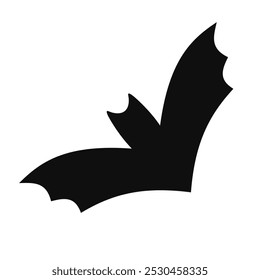 Cute bat clipart. Halloween character. Hand draw vector illustration in flat style	
