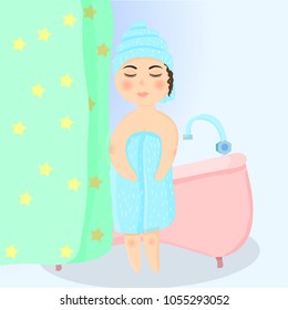Cute bathroom set