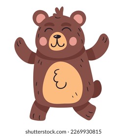 cute bear animal adorable character