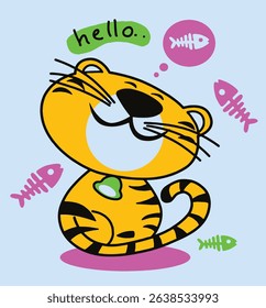 Cute bear and animal cartoon set for kids – perfect for children’s books, nursery prints, and baby apparel.