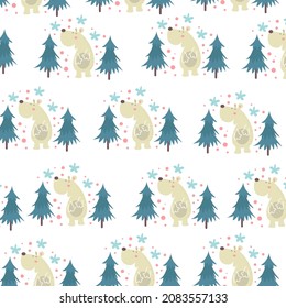 cute bear animal seamless pattern. high quality vector design. easy to edit.
Suitable for all kinds of products, prints, fabrics, backgrounds etc.