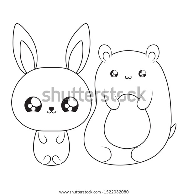 Featured image of post Kawaii Drawings Animals Bunny : We are so excited to share this set of kawaii drawing for kids tutorials.