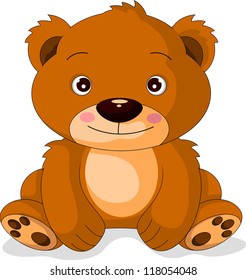 cute bear cartoon