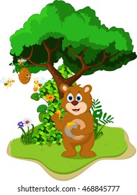 Cute Bear Cartoon