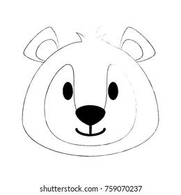 Cute bear cartoon