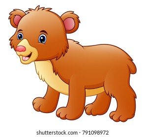Cute bear cartoon