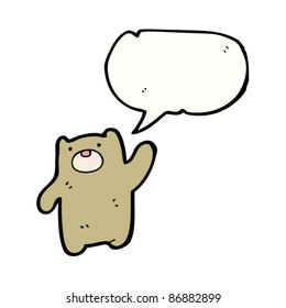 cute bear cartoon