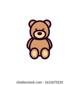 Cute bear cartoon design, Animal zoo life nature character childhood and adorable theme Vector illustration