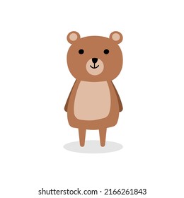 Cute bear cartoon design Character.