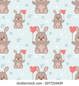 Dibujo de oso lindo sin costura, adorable patrón sin costuras de peluche, creativo para textura de niños para tela, envoltura, textil, papel pintado, ropa. Fondo de la ilustración del vector.