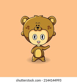Cute Bear design vector Illustration