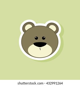 Cute Bear Face