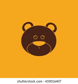 Cute bear Face