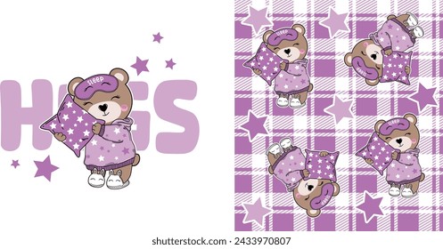 cute bear graphic tees for girl design