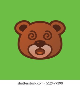Cute Bear Head