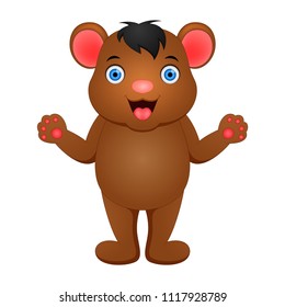 cute bear illustration