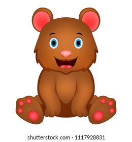 cute bear illustration