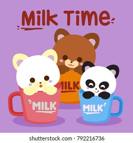 Cute Bear Illustration