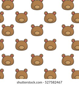 cute bear kawaii character