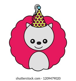 cute bear kawaii party hat