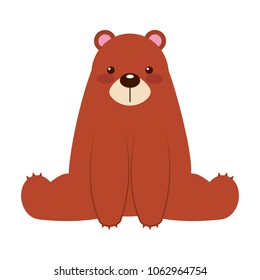 cute bear little icon