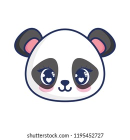 cute bear panda adorable character