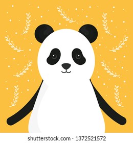 cute bear panda adorable character