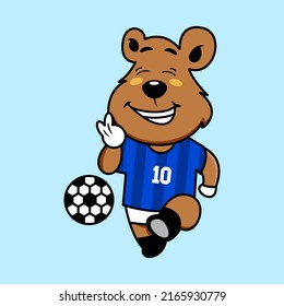  a cute bear symbol, in a modern and clean style
