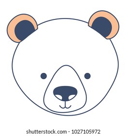cute bear teddy character