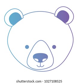 cute bear teddy character