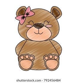 cute bear teddy female