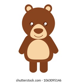 cute bear teddy icon