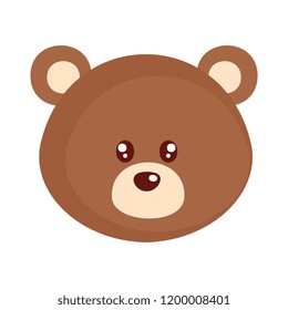 cute bear teddy icon