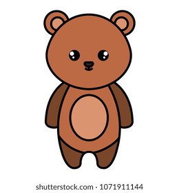 cute bear tender character