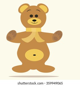 Cute bear toy