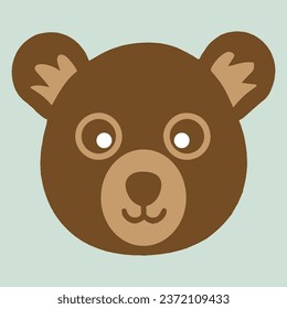 Cute Bear Vector Art Design