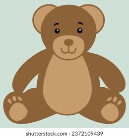 Cute Bear Vektor Art Design