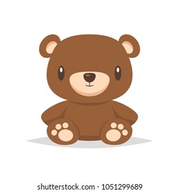 Cute bear vector illustration
