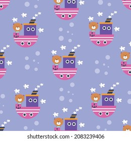 cute bear vector illustration great for wallpapers, bed sheets, blankets, cellphone cases and other themes