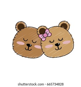 cute bears couple