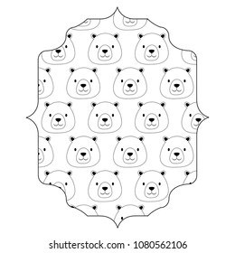 cute bears design