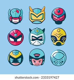 cute and beautiful abstract icons for you