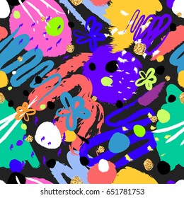 Cute beautiful abstract seamless pattern. Texture, textile, background. Vector illustration